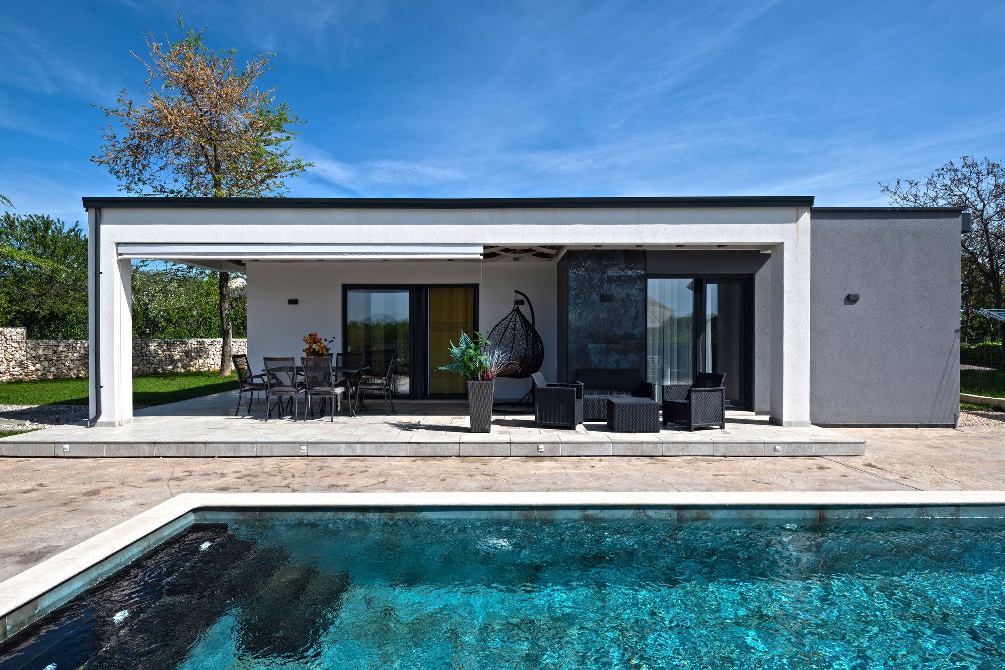 Countryside house exterior photography